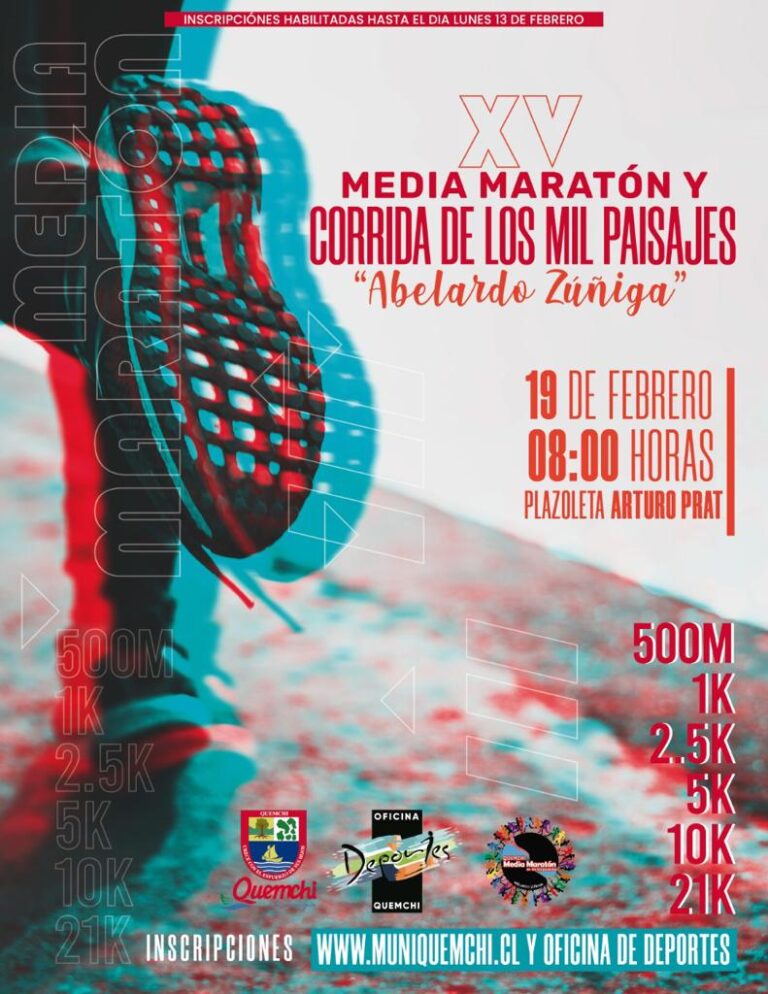 Inscríbete en la Media Maratón y Corrida de los Mil Paisajes Abelardo Zúñiga