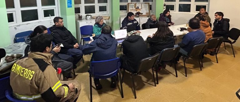 Se declaró emergencia comunal por frente de mal tiempo