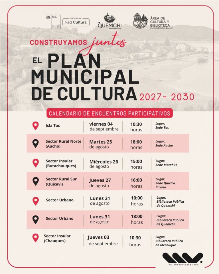 Quemchi, queremos contar contigo!